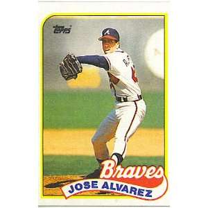  1989 Topps #253 Jose Alvarez