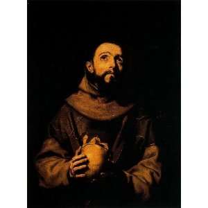     El Espanoleto (José de Ribera)   24 x 32 inches   Saint Francis