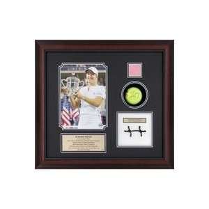Justine Henin 2007 US Open Match Used Signed Memorabilia