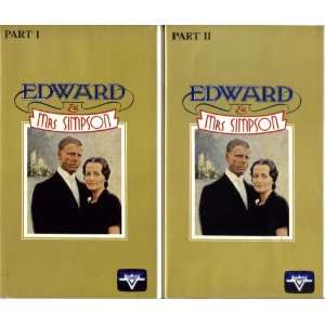  Edward & Mrs Simpson Part II VHS 