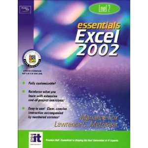    Excel 2002 Level 2 [Spiral bound] Lawrence C. Metzelaar Books