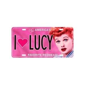 Lucille Ball License Plate