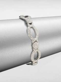 Adriana Orsini   Crystal Encrusted Link Bracelet