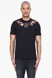 GIVENCHY Black Rottweiler Collar T Shirt