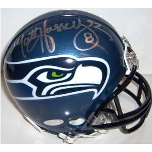 Matt Hasselbeck Seattle Seahawks Autographed Riddell Mini Helmet