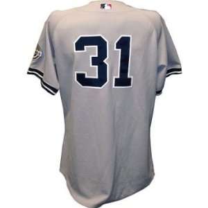 Michael Dunn #31 2009 Yankees Game Issued Road Gray Jersey w 