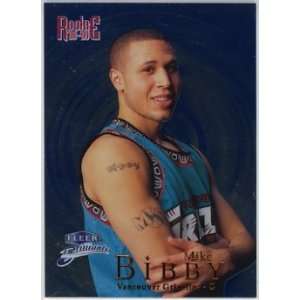 Mike Bibby Vancouver Grizzlies 1998 99 Fleer Brilliants Blue Rookie 