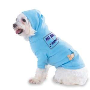 MIKE GRAVEL SUCKS Hooded (Hoody) T Shirt with pocket for your Dog or 