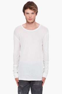 Balmain Long White Shirt for men  