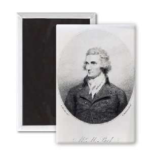 Mungo Park, engraved by T. Dickinson   3x2 inch Fridge Magnet 