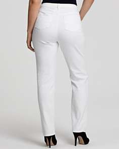 MICHAEL Michael Kors Plus Size Straight Jeans in White