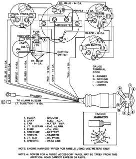 Marine Engine Wire Harness Crusader GM V8 220 270 350  