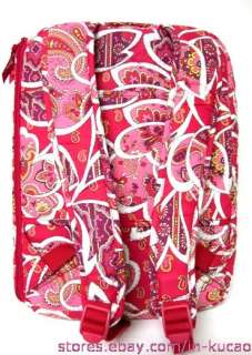 This is the 2012 Spring Vera Bradley Laptop Backpack in Rosy Posies.