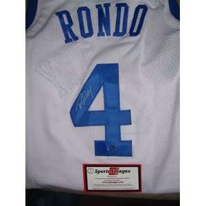 Rajon Rondo Signed Jersey   Kentucky + COA