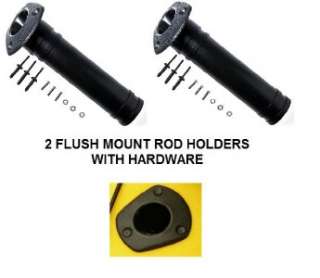 Rod Extenders to fit any Kayak or Boat Flush Mount Rod Holder with 