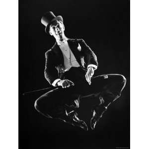  Dancer Ray Bolger Doing a Tap Dance Routine Stretched 