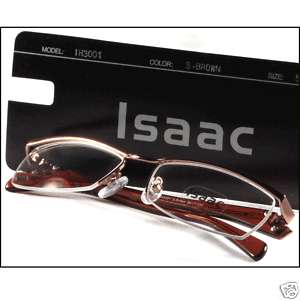 Eyeglass frames ISAAC IH3001 S brown glasses & CL TH  