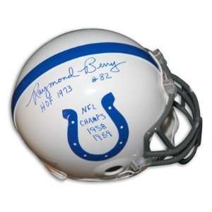 Raymond Berry Autographed/Hand Signed Baltimore Colts Full Size 
