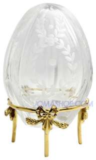 Faberge St. Petersburg Crystal Petite Egg 796616191897  