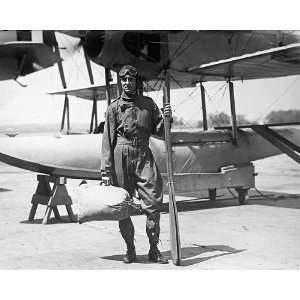  Aviator Richard E. Byrd & Aircraft 8x10 Silver Halide 