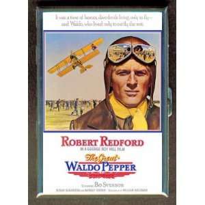 ROBERT REDFORD GREAT WALDO PEPPER ID Holder Cigarette Case or Wallet 