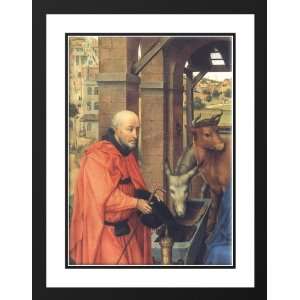 Weyden, Rogier van der 28x38 Framed and Double Matted Adoration of the 