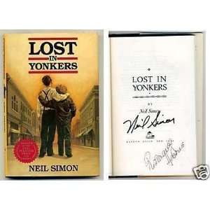 Neil Simon Rosemary Harris Lost In Yonkers Signed Book   Sports 