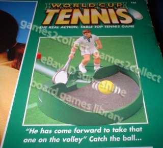 World Cup tennis table top game 1995 Peter Pan Games  