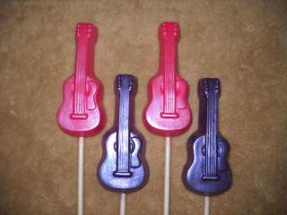 Chocolate Shiny Luster Dust Violin Sax Trumpet Guitar Lollipops Music 