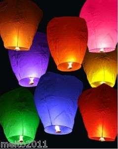 10pcs Sky Chinese Fire Lanterns wish for Party Wedding Birthday Hot 9 