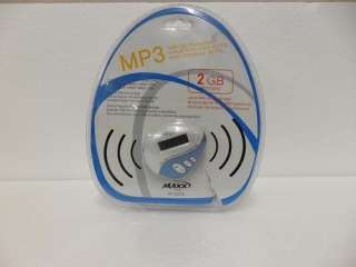 MAXX MP620TR 2GB Flash Memory  Audio Music Player  