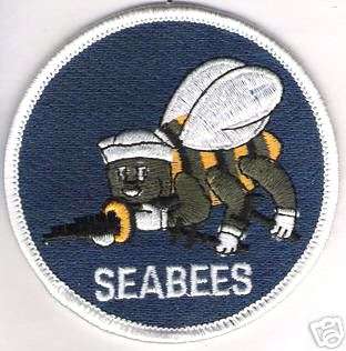 TOPGUN TOP GUN MOVIE G 1 FLIGHT JACKET SEABEES PATCH  