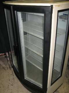   Air Reach In Glass Radius Front Door Refrigerator Cooler Model MM 14GE