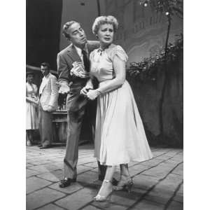  Actress Shirley Booth Appearing in the Play Time of the 