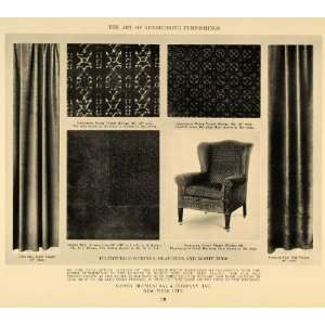  1917 Ad Sidney Blumenthal & Company Furniture Fabrics 