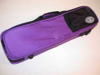Kaces Polyfoam Flute Case   Dark Purple, 1200D Nylon, KBFP FL3  
