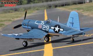 Folding Wing 8 CH Electric 2.4GHz Super F4U Corsair RC Warbird 