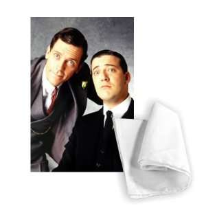 Jeeves and Wooster   Stephen Fry and Hugh   Tea Towel 100% Cotton 