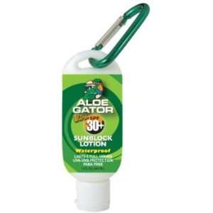  Aloe Gator SPF30 Sunblock Lotion with Carabiner Beauty