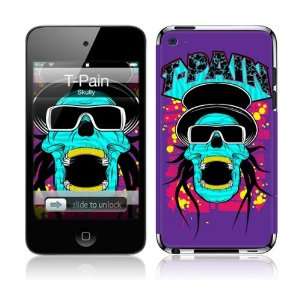   iPod Touch  4th Gen  T Pain  Skully Skin  Players & Accessories