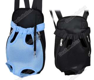 Nylon Pet Dog Carrier Legs Out Front Style Backpack Net Bag Any
