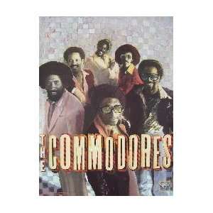  THE COMMODORES (SPECIAL MOTOWN 40TH PROMO POSTER)