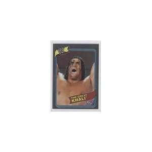   Heritage III Chrome WWE #5   The Great Khali Sports Collectibles