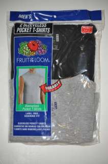 Pcs Mens Fruit of the Loom Sleeveless Muscle T Shirts 076031822195 
