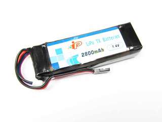 Intellect 7.4v 2800mAh lipo battery fits SANWA MT 4 2.4G  