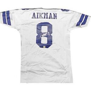 Troy Aikman Dallas Cowboys Autographed Authentic White Jersey