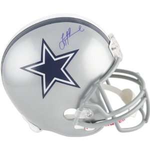 Troy Aikman Autographed Helmet  Details Dallas Cowboys, Riddell 