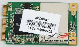 GATEWAY ML6720 MA8 WIRELESS CARD 27MA8WLTA10 WN6301L  