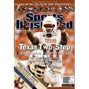 Vince Young Sports Illustrated Autograph Poster   Texas Longhorns
