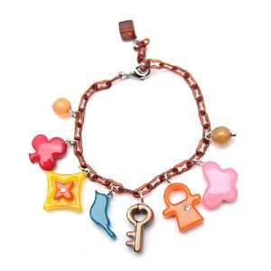   [Aznavour] Lovely & Cute Cutie Icon Bracelet / Brown. Jewelry